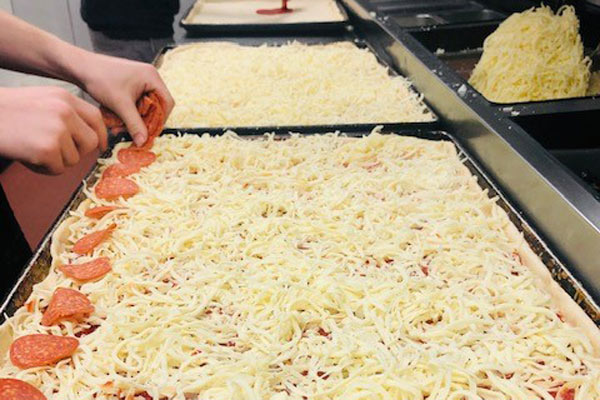 Build Your Own Party Pizza
