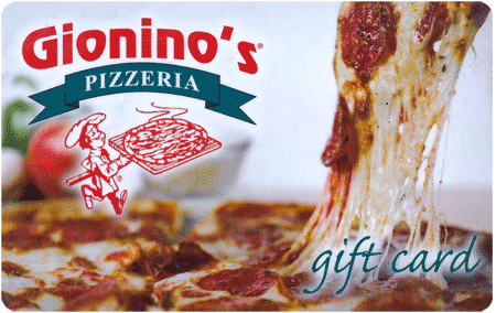Gionino's Pizza Gift Card